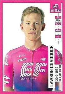 2019 Panini Giro d'Italia #182 Lawson Craddock Front
